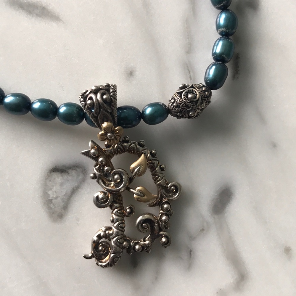 Barbara Bixby “D” Enhancer w/ Pearl Strand (NEW) - Picture 3 of 4